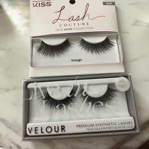 2- Kiss & Velour Lashes